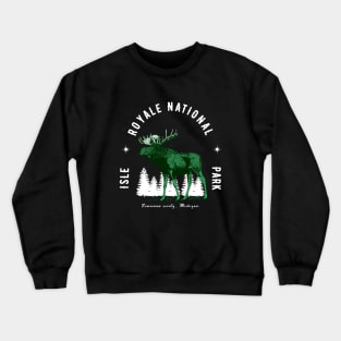 Isle Royale National Park, Keweenaw County, Michigan. Crewneck Sweatshirt